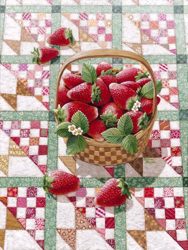 Καλάθι με φράουλες