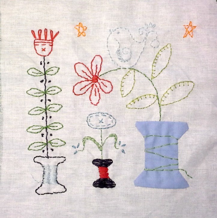 κεντημα κουβαρίστρεςπουλακια